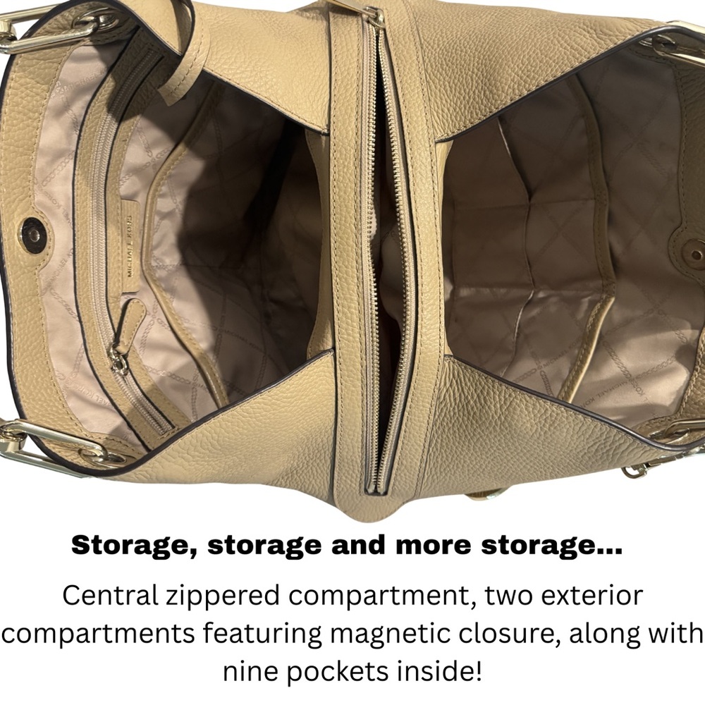 Michael Kors Beige Shoulder Bag - Picture 10 of 11